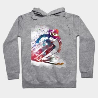 Ski sport art #ski #sport Hoodie